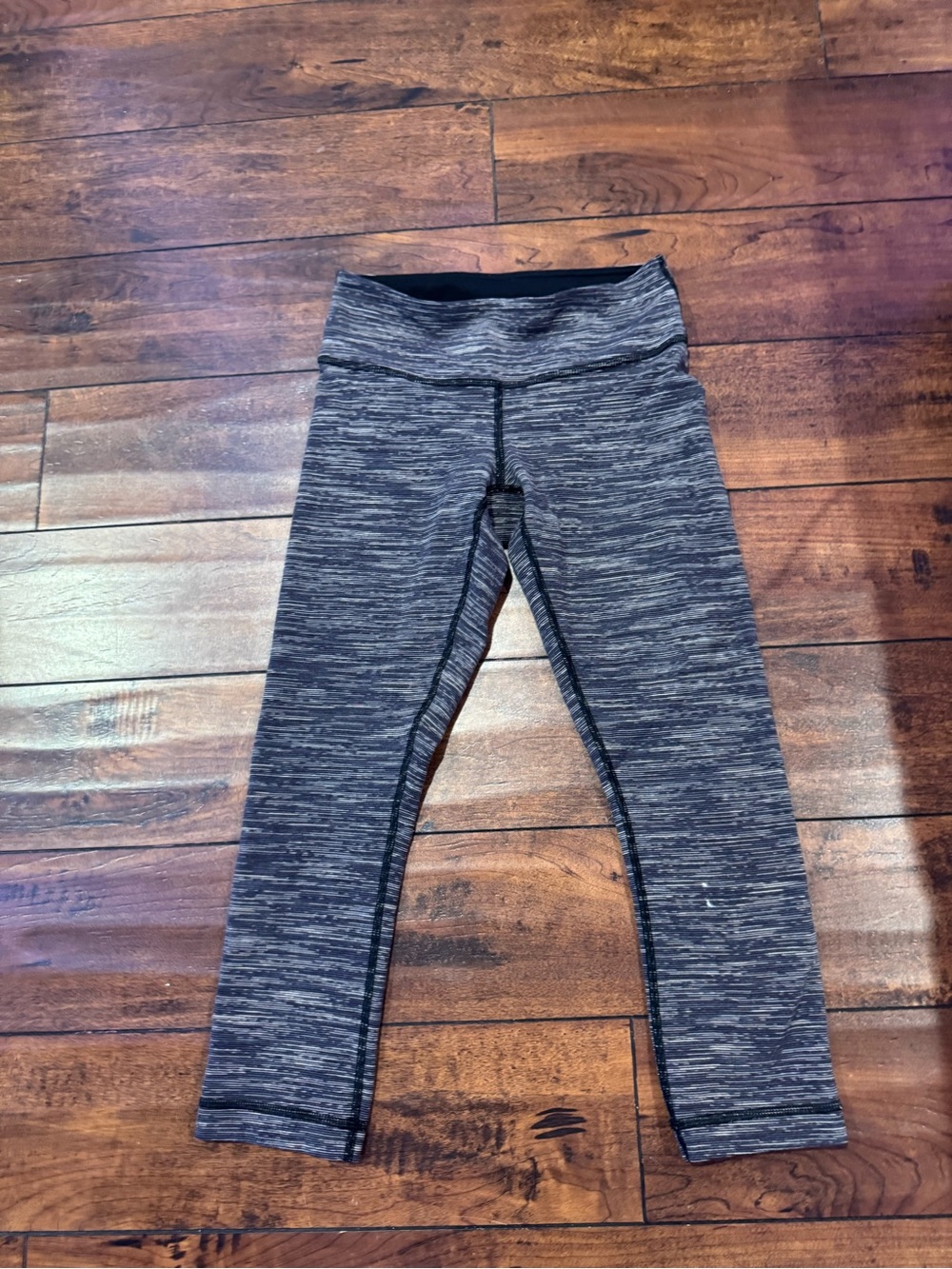 lululemon athletica Kids Grey Space-Dye Performance Leggings